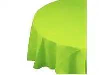 The Party People Shop Tablecloth - Round, Lime Green offer