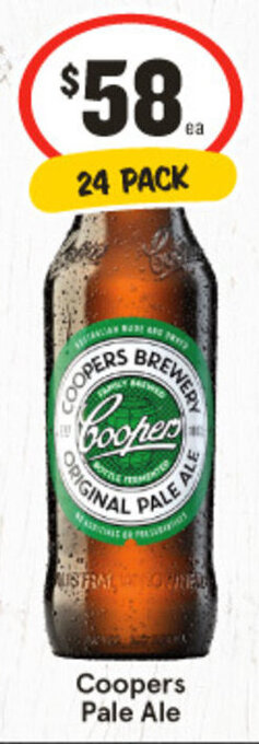 IGA Coopers Pale Ale offer