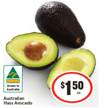 IGA Australian Hass Avocado offer