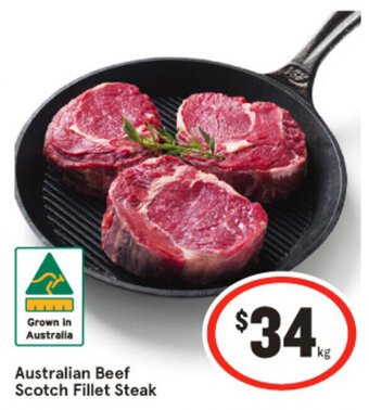 IGA Australian Beef Scotch Fillet Steak offer