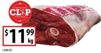 Supabarn LAMB LEG offer