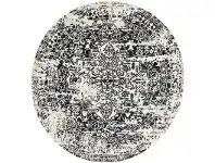 LivingStyles Symphony Viva Oriental Round Rug, 240cm, Cream / Navy offer