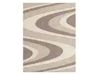 Orlando Azriel Modern Rug, 240x330cm, Beige