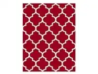 LivingStyles Aspire Lattice Modern Rug, 300x400cm, Red offer