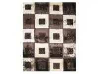 LivingStyles Lanice Luxury Shaggy Rug, 80x150cm, Brown offer