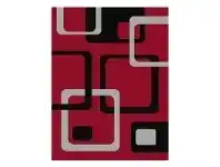 LivingStyles Legacy Milton Modern Rug, 300x400cm, Red offer