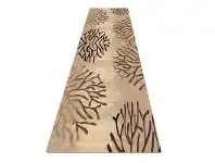 LivingStyles Legacy Coral Modern Runner Rug, 80x300cm, Beige offer