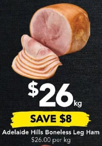 Drakes Adelaide Hills Boneless Leg Ham offer