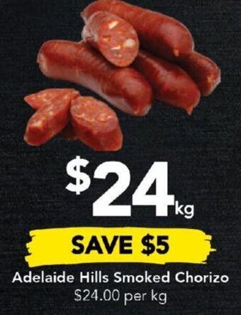 Drakes Adelaide Hills Smoked Chorizo offer