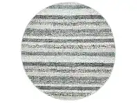LivingStyles Symphony Scandi Modern Round Rug, 160cm, Blue offer