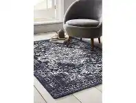 Symphony Viva Oriental Rug, 380x280cm, Navy