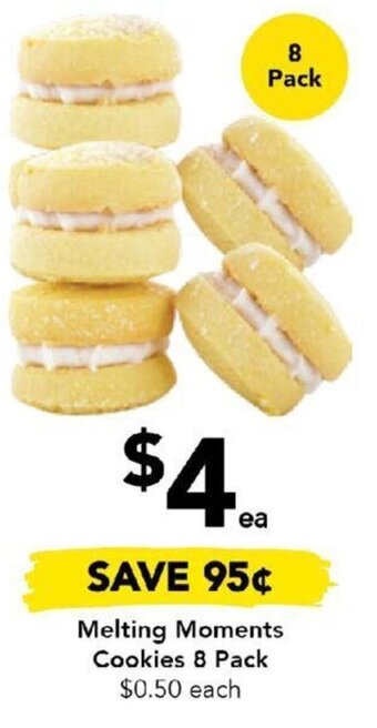 Drakes Melting Moments Cookies 8 Pack offer