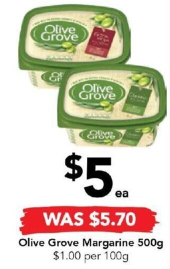 Drakes Olive Grove Margarine 500g offer