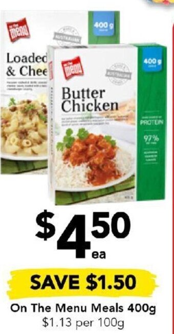 Drakes On The Menu Meals 400g offer