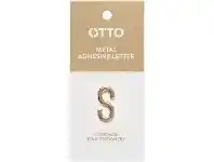 Officeworks Otto Metal Initial Letter Self-Adhesive S offer