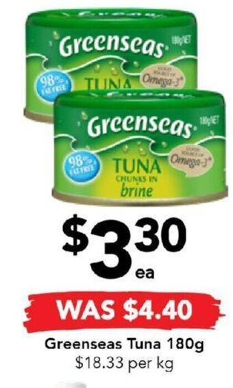 Drakes Greenseas Tuna 180g offer