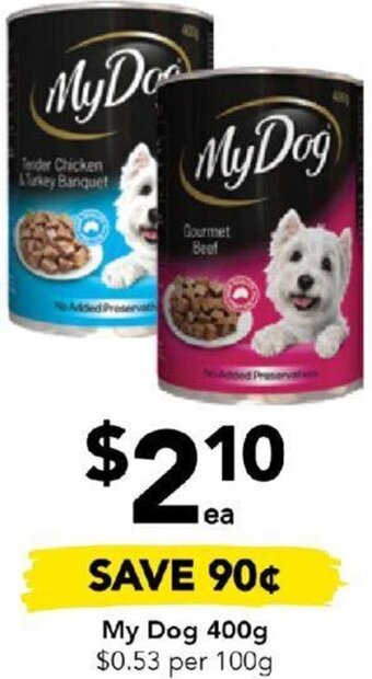 Drakes My Dog 400g offer