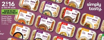 Ritchies Simply Tasty Ready Meals Range 400g offer