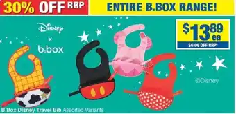 My Chemist B.Box DIsney Travel Bib offer