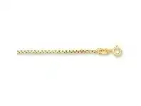 Bevilles Jewellery 9ct Yellow Gold Silver Infused Necklace offer