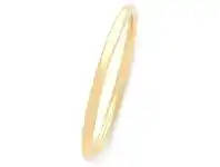Bevilles Jewellery 9ct Silver Filled Plain Bangle offer
