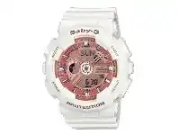 Bevilles Jewellery Casio Baby-G DUO Bronze Dial White Rubber Band Watch offer