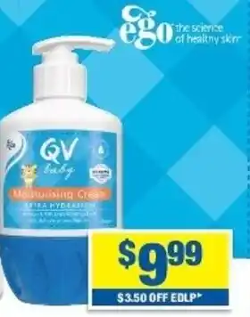 My Chemist QV Moisturising Cream Exclusive Pump 250g offer
