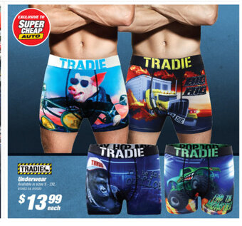 SuperCheap Auto Tradie Underwear offer