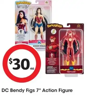 Coles DC Bendy Figs 7" Action Figure offer