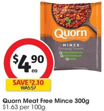 Coles Quorn Meat Free Mince 300g offer