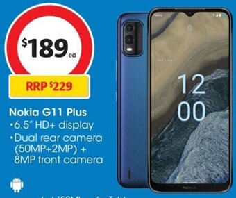Coles Nokia G11 Plus offer