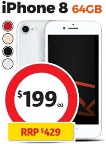 Coles iPhone 8 64GB offer