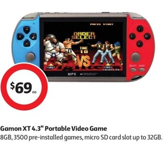 Gamon XT 4.3" Portable Video Game