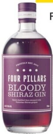 Coles Four Pillars Bloody Shiraz Gin offer