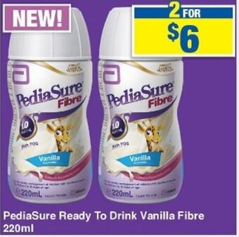 PediaSure Ready To Drink Vanilla Fibre 220ml