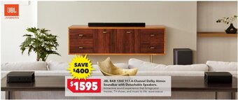 Harvey Norman JBL BAR 1300 11.1.4-Channel Dolby Atmos Soundbar with Detachable Speakers offer