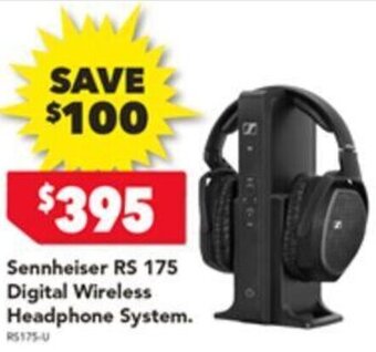 Harvey Norman Sennheiser RS 175 Digital Wireless Headphone System. offer