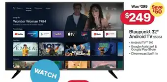 Australia Post Blaupunkt 32" Android TV 95364 offer