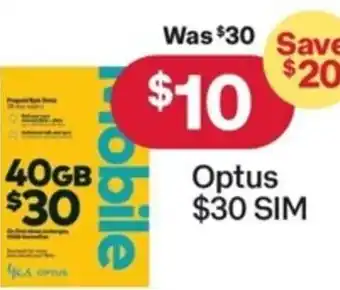 Australia Post Optus SIM offer