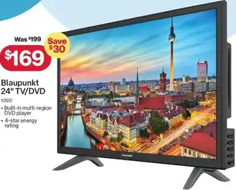 Australia Post Blaupunkt 24" TV/DVD offer