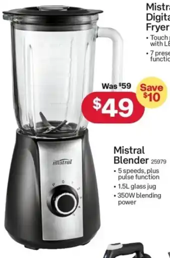 Australia Post Mistral Blender 25979 offer