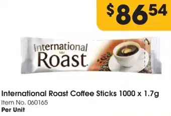 Campbells Wholesale International Roast Coffee Sticks 1000 x 1.7g offer