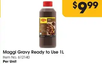 Campbells Wholesale Maggi Gravy Ready to Use 1L Item No. 612140 offer