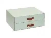 Officeworks Otto Gold Landscape 2 Drawers Mint offer