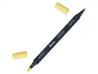 Officeworks Born Professional Brush Marker Yellow Cream offer