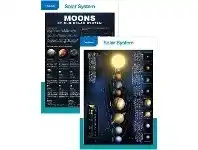 Officeworks Studymate Double-sided Solar System Wall Chart offer