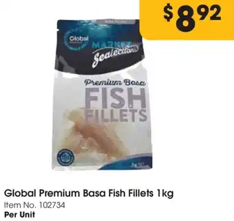 Campbells Wholesale Global Premium Basa Fish Fillets 1kg Item No. 102734 offer