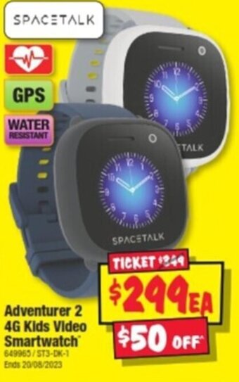 JB Hi-Fi Adventurer 2 4G Kids Video Smartwatch offer