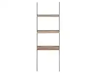 LivingStyles Look Commercial Grade Reclaimed Timber & Iron Ladder Display Shelf offer