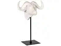 LivingStyles Mendez Water Buffalo Head Sculpture on Stand offer